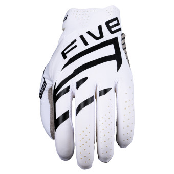 Guantes motocross Five MXF Race Kid Blanco