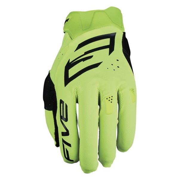 Guantes motocross Five Mxf1 Evo Amarillo Fluo