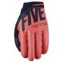 Guantes motocross Five Mxf2 Evo Split Negro naranja rojo
