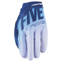Guantes motocross Five Mxf2 Evo Split Azul marino blanco