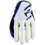Guantes motocross Five Mxf3 Evo Nios Azul marino blanco fluo Amarillo