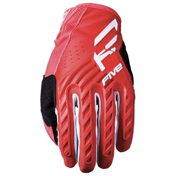 Guantes motocross Five Mxf3 Evo Nio Rojo