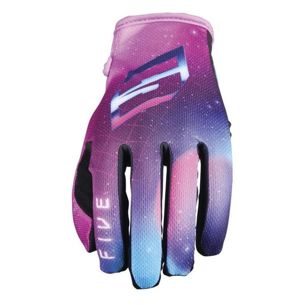 Guantes motocross Five Mxf4 Nio Arcade Morado