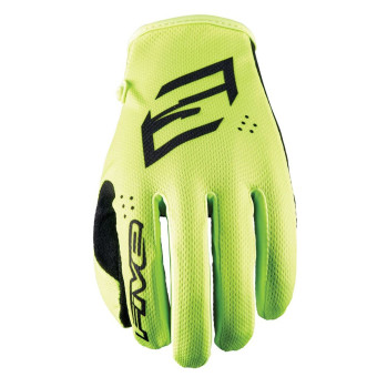Guantes motocross Five Mxf4 Niño Mono Fluo Amarillo Guantes motocross Five Mxf4 Niño Mono Fluo Amarillo
