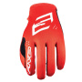 Guantes motocross Five Mxf4 Nio Mono Rojo