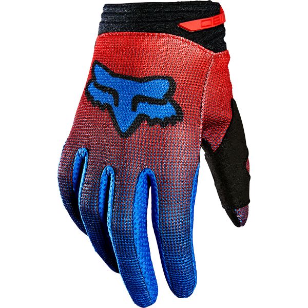 Guantes motocross FOX 180 Oktiv Glove Fluo Red Ni�o