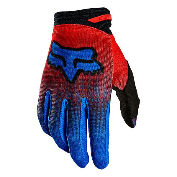 Guantes motocross FOX 180 Oktiv Glove Fluo Red