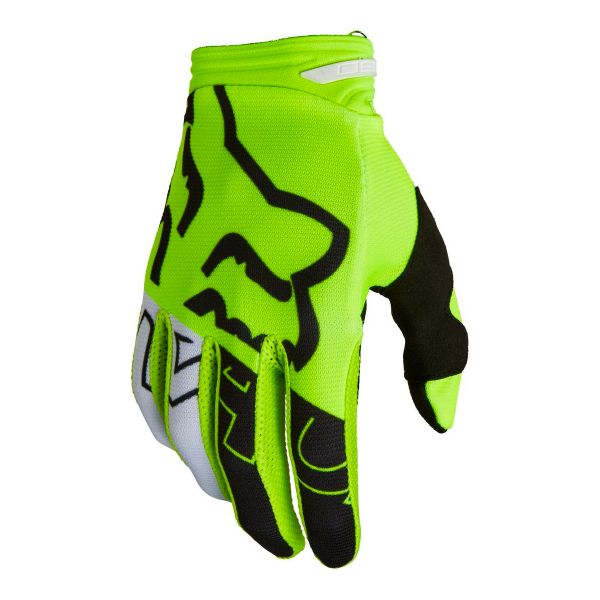 Guantes motocross FOX 180 Skew Glove Fluo Yellow