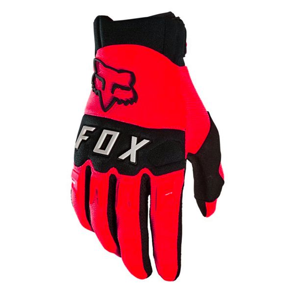 Dirtpaw Glove Fluo Red
