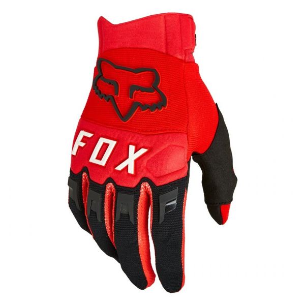 Guantes motocross FOX Dirtpaw Glove Fluo Red