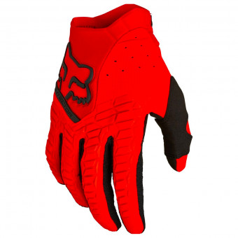 Guantes motocross FOX Pawtector Fluo Red