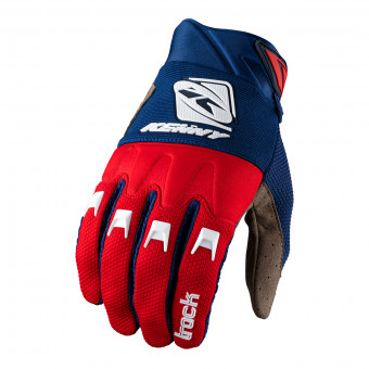 Guantes motocross Kenny Track Navy Red Gloves