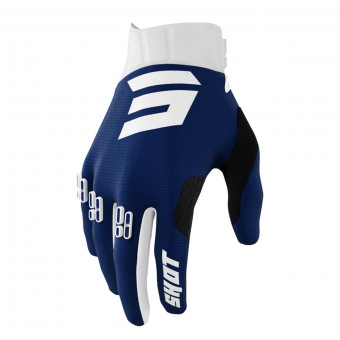 Guantes motocross SHOT Aerolite Gradient Blue Gloves
