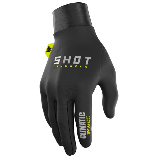 Guantes motocross SHOT Climatic Black Neon Yellow Guantes motocross SHOT Climatic Black Neon Yellow