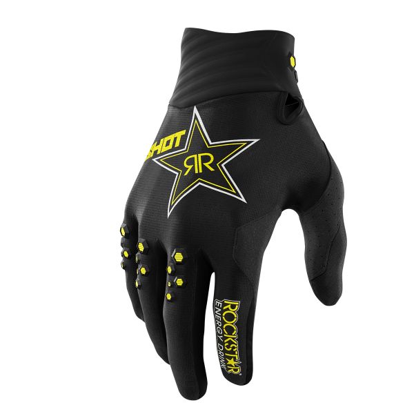Guantes motocross SHOT Contact Replica Glove Rockstar 2021