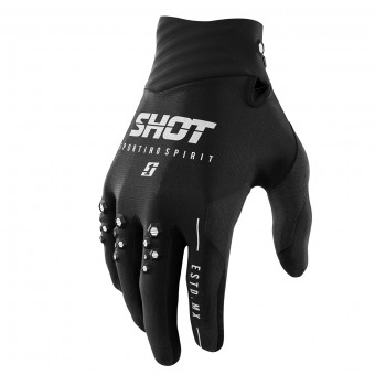 Guantes motocross SHOT Contact Spirit Glove Black