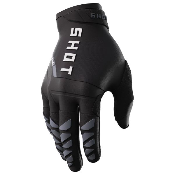 Guantes motocross SHOT Core Grey Black