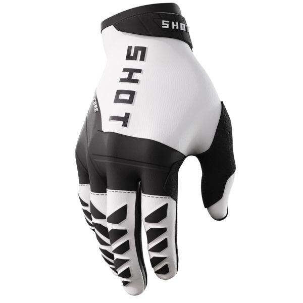 Guantes motocross SHOT Core White