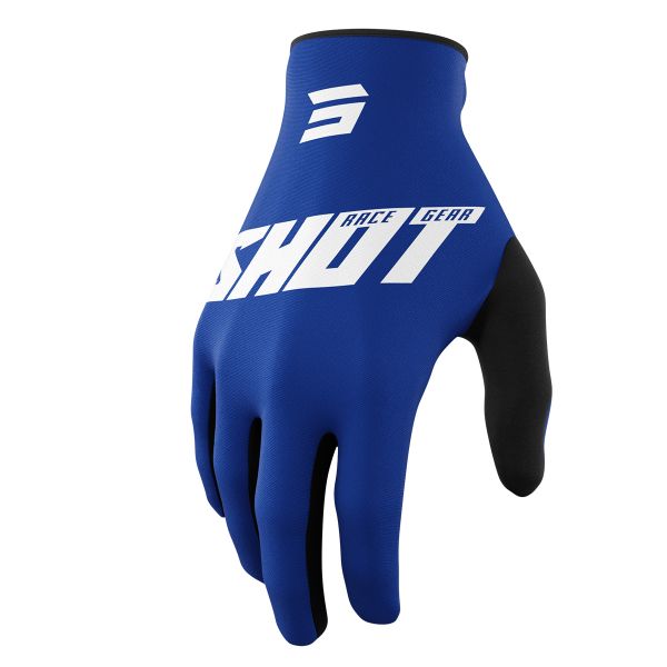 Guantes motocross SHOT Devo Raw Blue CE