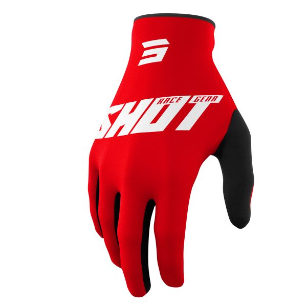 Guantes motocross SHOT Devo Raw Red CE