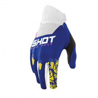Guantes motocross SHOT Devo Storm Glove Navy Nio
