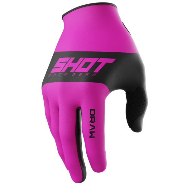 Guantes motocross SHOT Draw Kid Cielo Rosa