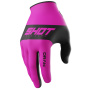 Guantes motocross SHOT Draw Kid Cielo Rosa