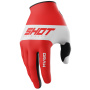 Guantes motocross SHOT Dibujar Kid Sky Red