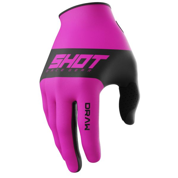 Guantes motocross SHOT Dibujar rosa cielo