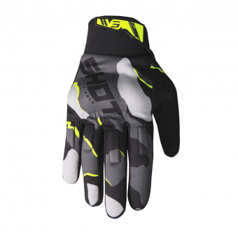 Guantes motocross SHOT Drift Camo Neon Yellow