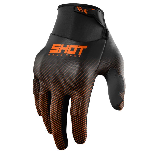 Guantes motocross SHOT Drift Rim Naranja