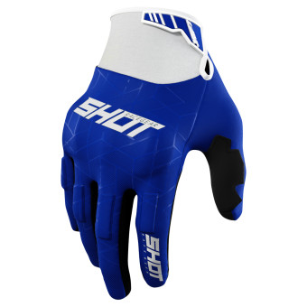 Guantes motocross SHOT Drift Spider Blue Guantes motocross SHOT Drift Spider Blue