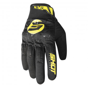 Guantes motocross SHOT Drift Spider Yellow