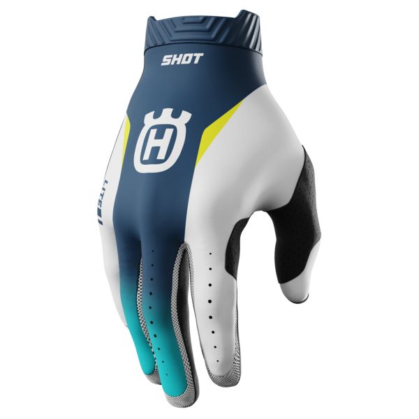 Guantes motocross SHOT Lite Hva 26 Azul