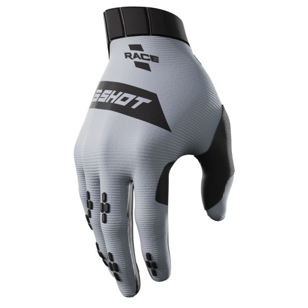 Guantes motocross SHOT Race Grey Guantes motocross SHOT Race Grey
