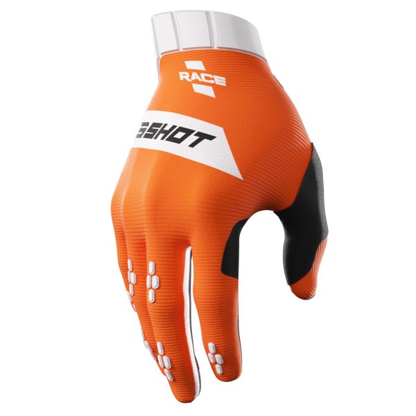 Guantes motocross SHOT Race Orange