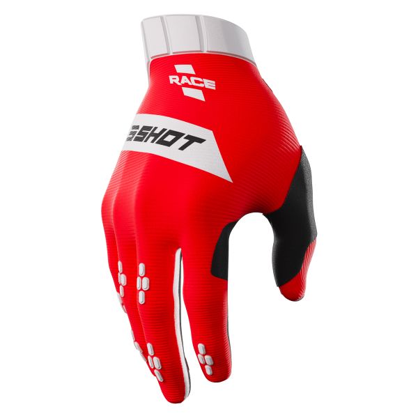 Guantes motocross SHOT Race Red Nio