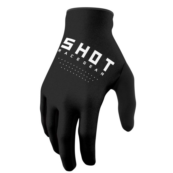 Guantes motocross SHOT Raw Black