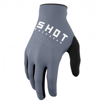 Guantes motocross SHOT Raw Grey