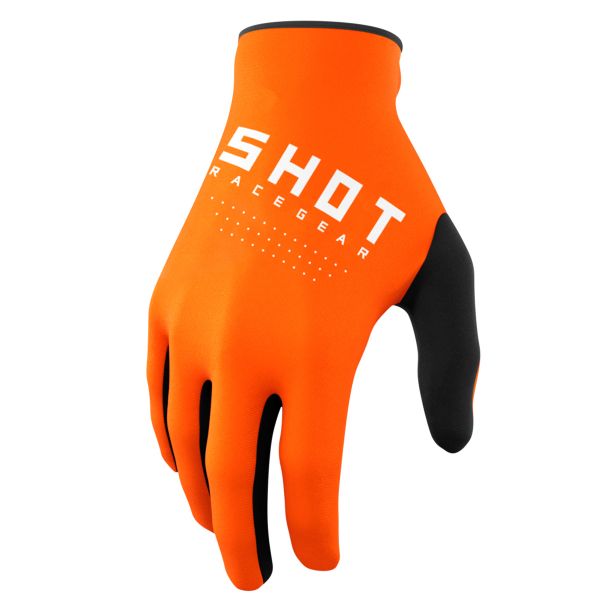 Guantes motocross SHOT Raw Kid Orange Guantes motocross SHOT Raw Kid Orange