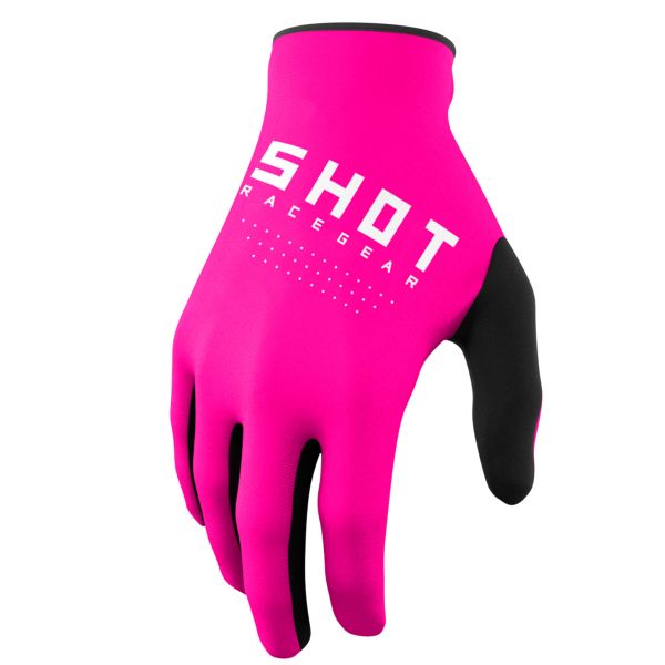 Guantes motocross SHOT Raw Pink Guantes motocross SHOT Raw Pink