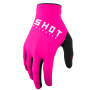 Guantes motocross SHOT Raw Pink