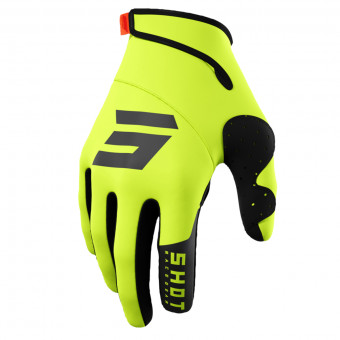 Guantes motocross SHOT Trainer CE 2.0 Neon Yellow