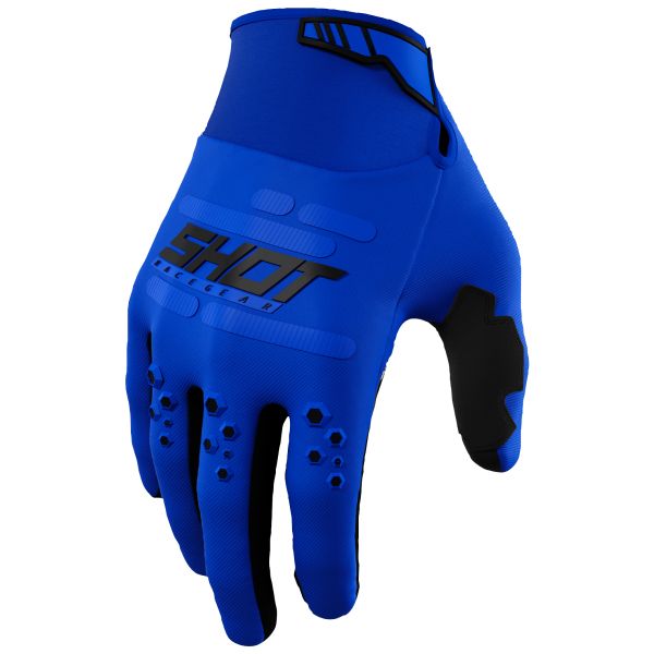 Guantes motocross SHOT Vision Glove Blue