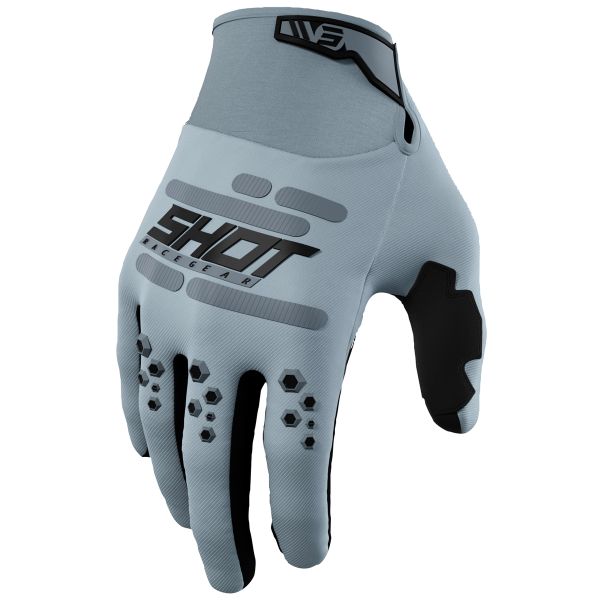 Guantes motocross SHOT Vision Glove Grey