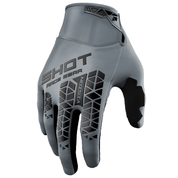 Guantes motocross SHOT Vision Tech Gris