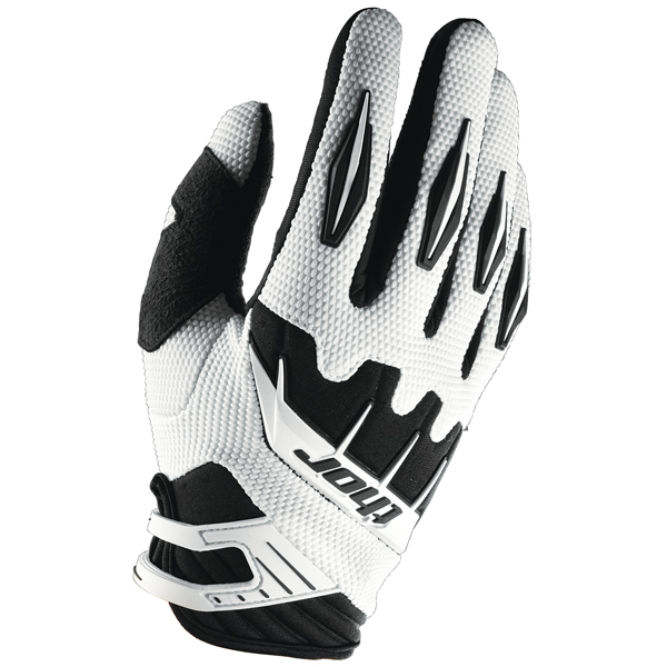 Guantes motocross Thor Spectrum White