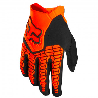 Guantes motocross FOX Pawtector Fluo Orange