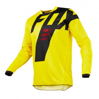 Camiseta Motocross FOX 180 Master Yellow Nio 005