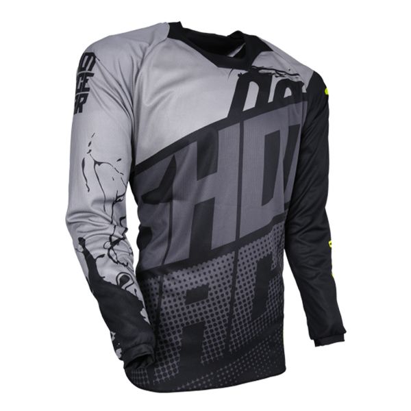 Camiseta Motocross SHOT Contact Venom Grey Black